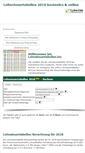 Mobile Screenshot of lohnsteuertabellen.biz